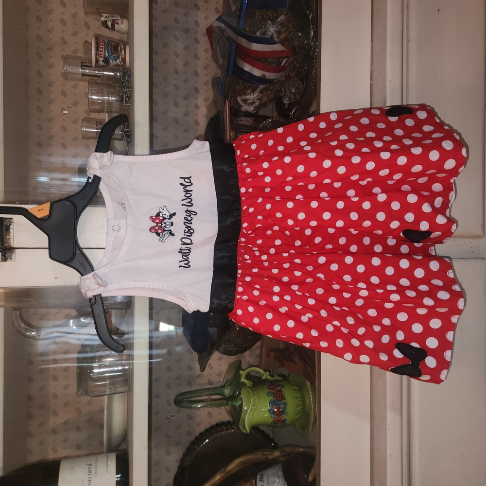Minnie Mouse Polka Dot Dress